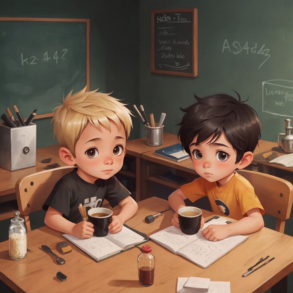 As misturas da aula de ciências