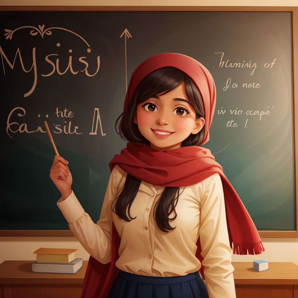 استاذتي الغالية