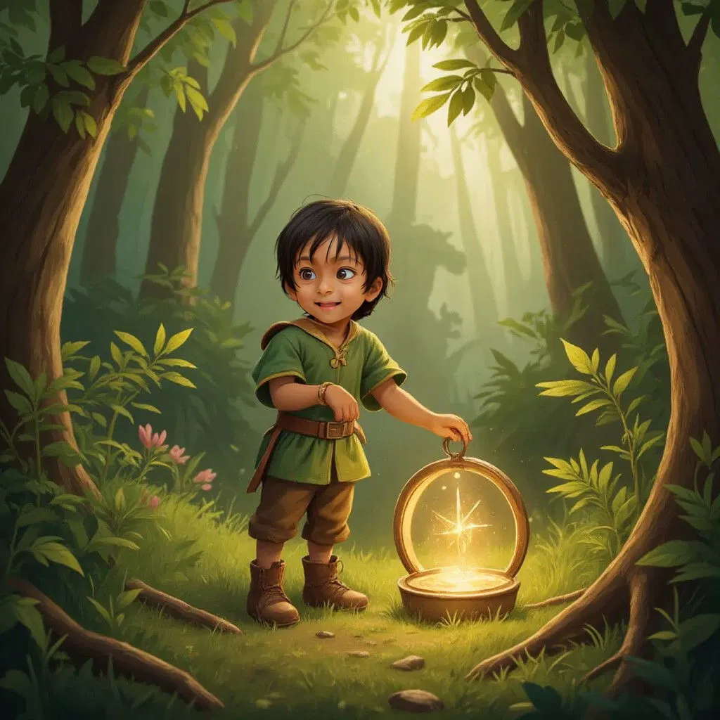 Buttu and the Golden Compass