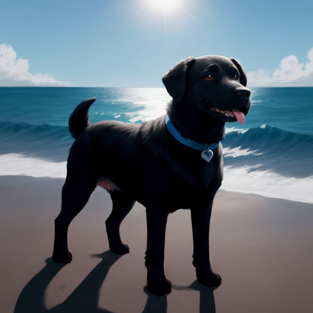 Gracie and Cassie go to the beach