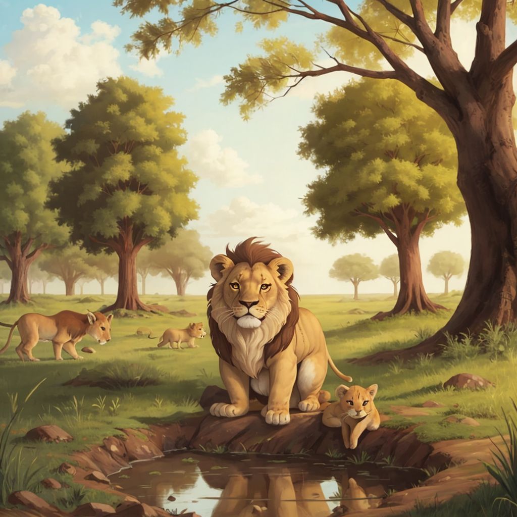 Little Cubs: Adventure to the Watering Hole