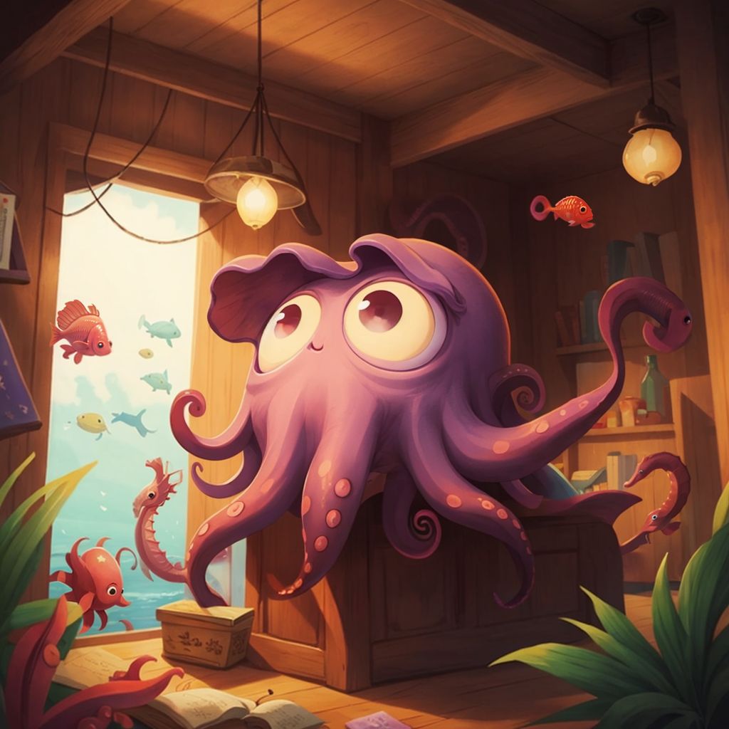 Oscar and His Deep Sea School