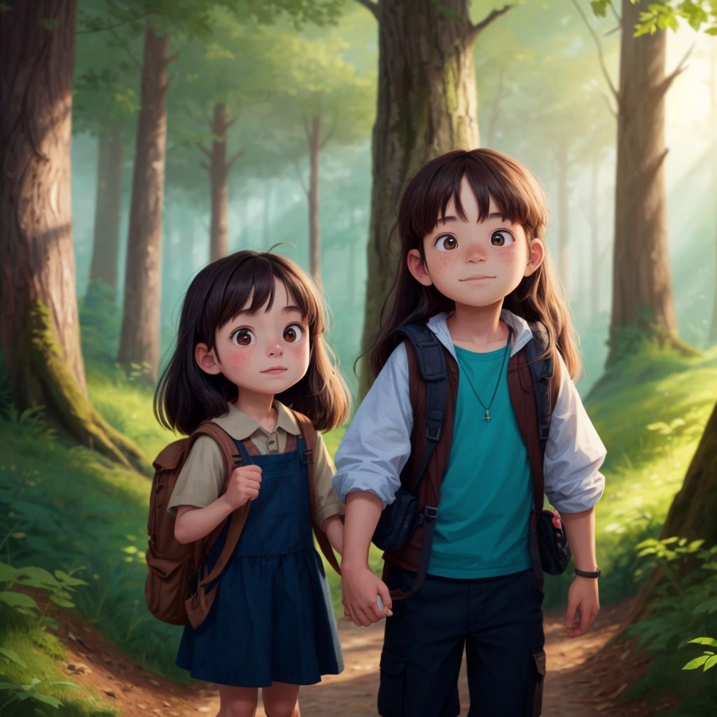 Подорож Казковим Лісом: Веселі Знайомства з Тваринами