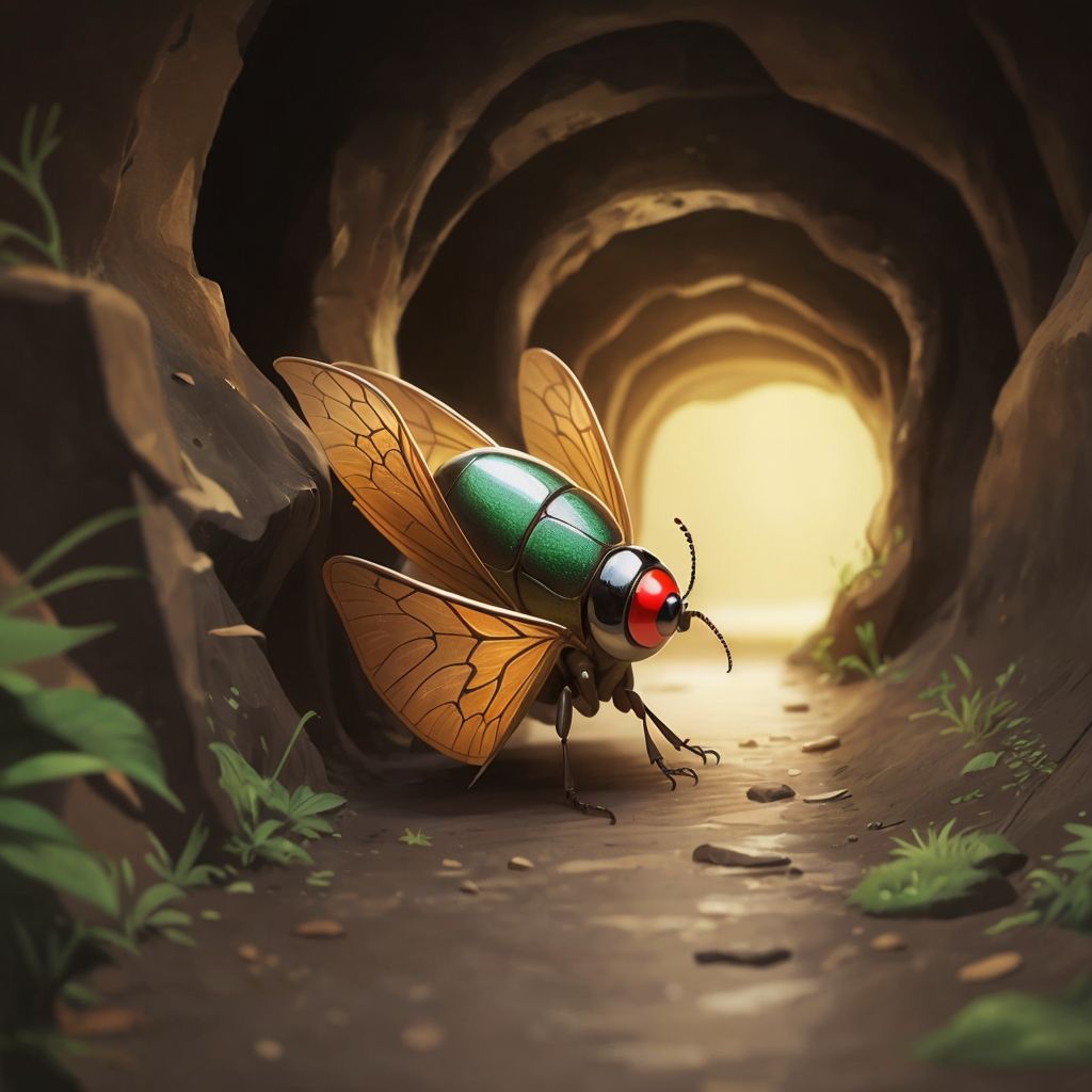 The Adventures of Squeaky the Cicada.