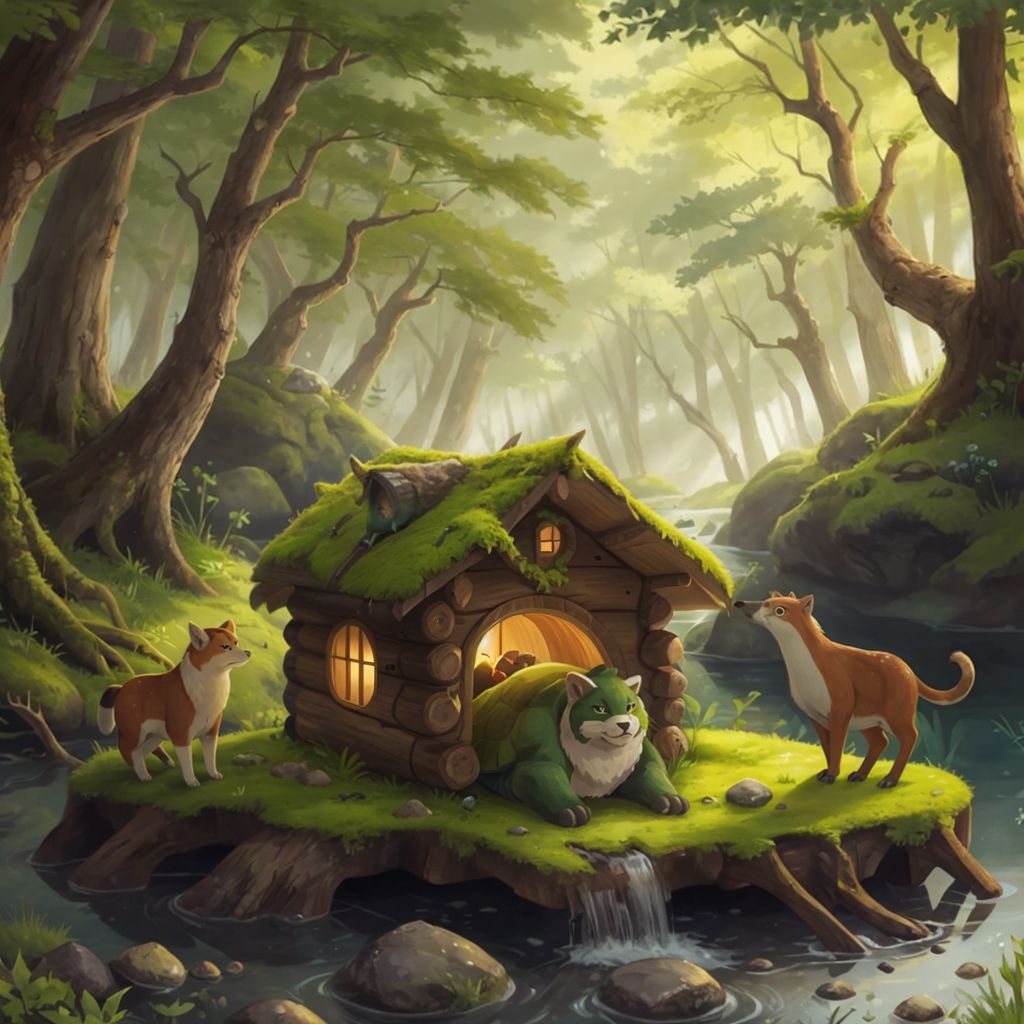 The Wise Tortoise of the Forest