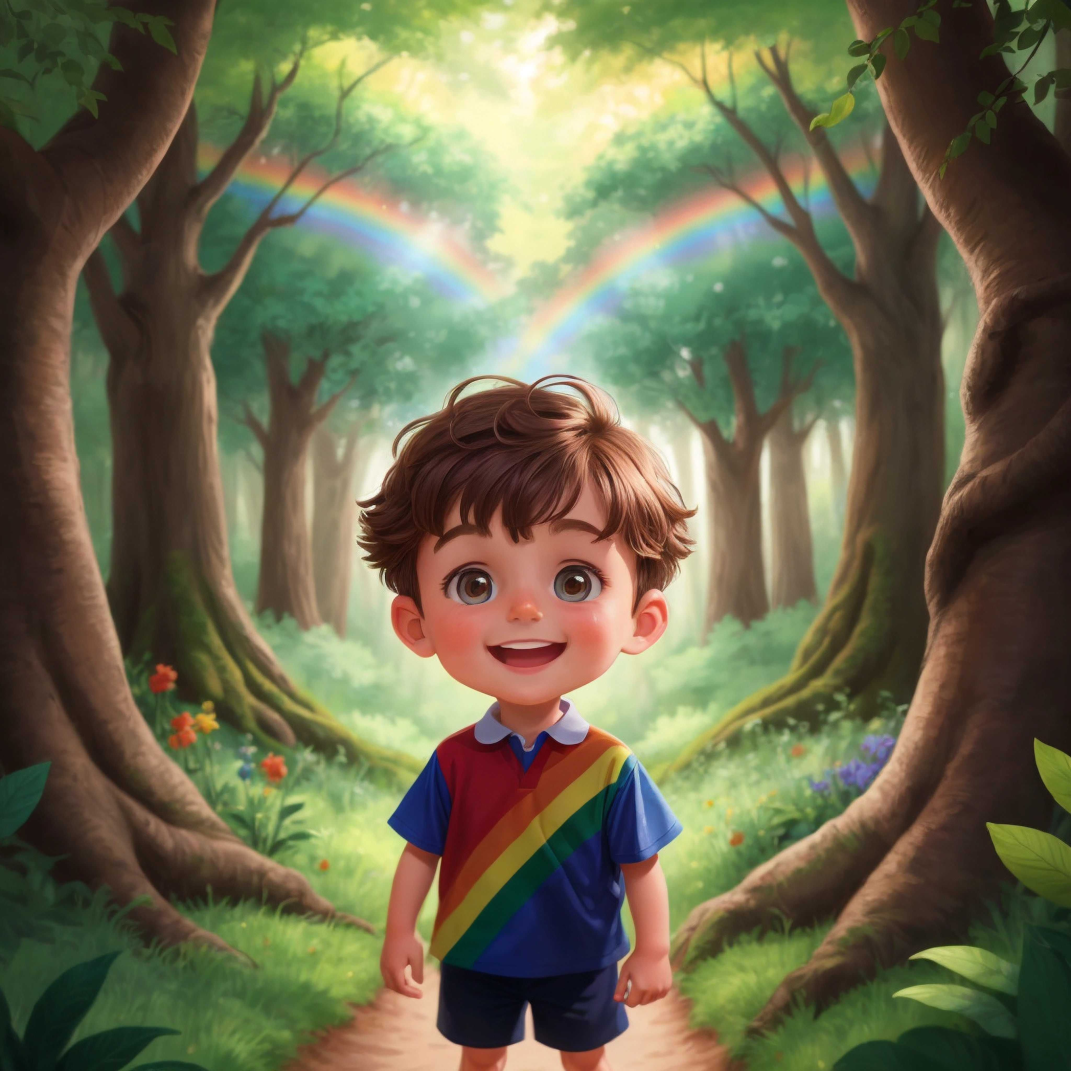 Walker's Crazy Colorful Day